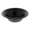 Pactiv Evergreen Placesetter Deluxe Laminated Foam Dinnerware, Bowl, 4 oz, Black, 1250PK YTKB00040000 - alternate 1